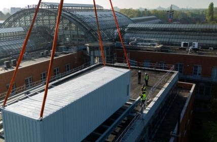 Eine Großwärmepumpe - Innovation für nachhaltige (Foto: HanseWerk)