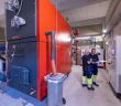 Energietour Station 13 in Lütjenburg zeigt effiziente Biomassekessel (Foto: HanseWerk)