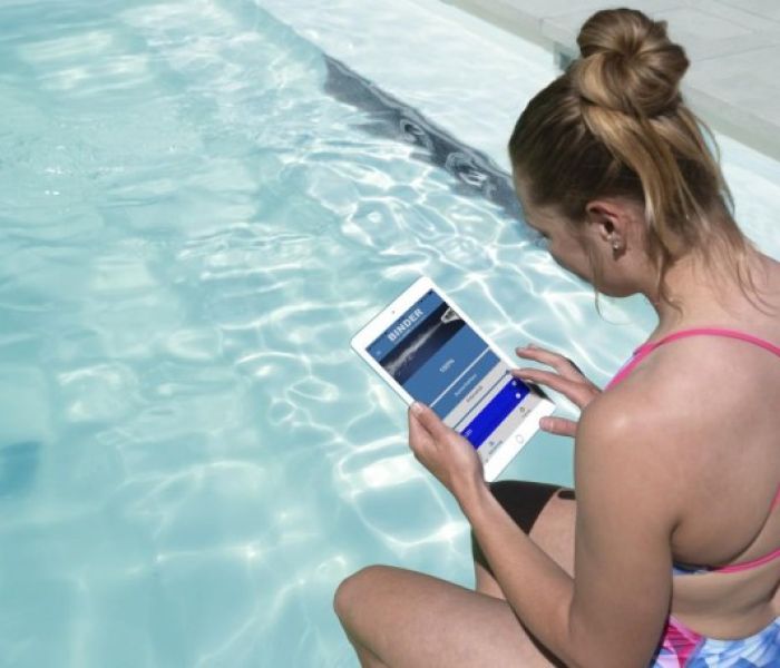 Gegenstromanlagen von BINDER lassen sich bequem per App steuern (Foto: BINDER GmbH & Co. KG)